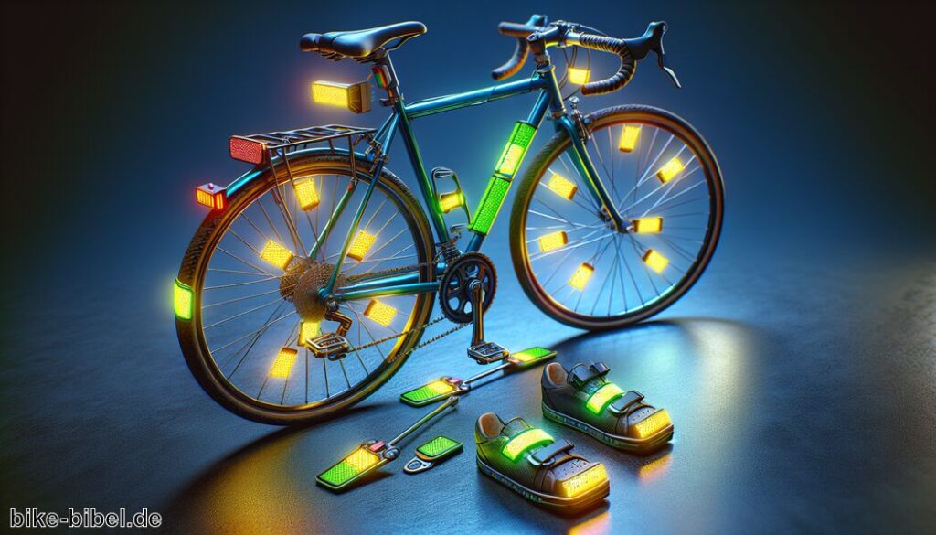 StVZO-konforme Fahrrad Reflektoren Aufkleber » Sicherheit erhöhen